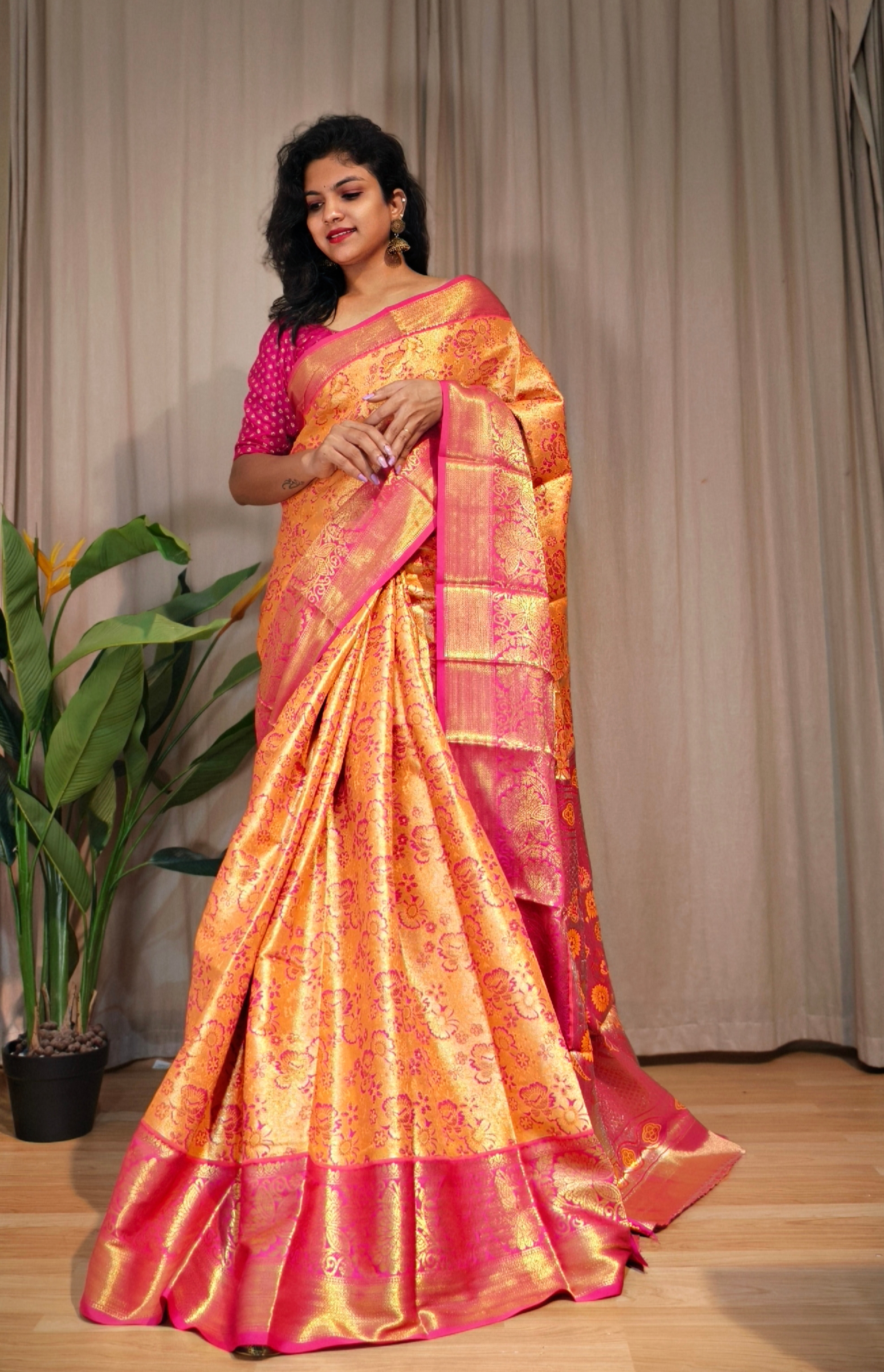 Semi Kanjivaram Silk Sarees (aakshi Vol 7)